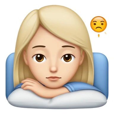 Emojis qui vient de se réveiller  sticker