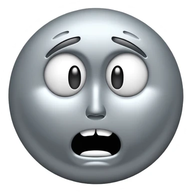 buffering symbol with a frustrated face sticker