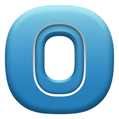 P N P Letters in modern font sticker