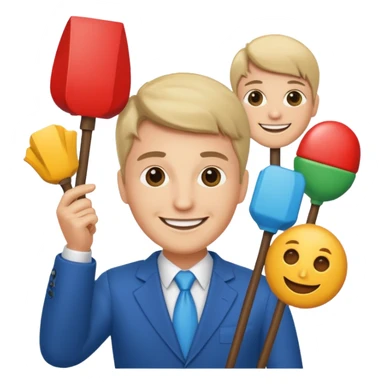 marketing expert with props

 sticker