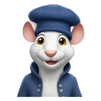 ratatouille toque disney sticker