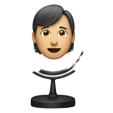 Vanity mirror  sticker