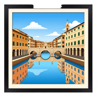 Piazza navona Rome sticker