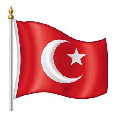 North Cyprus flag sticker