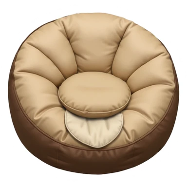 bean bag chair topdown sticker
