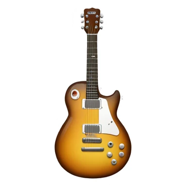 Guitar with TS on  sticker