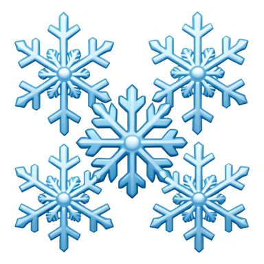 Snow fall sticker