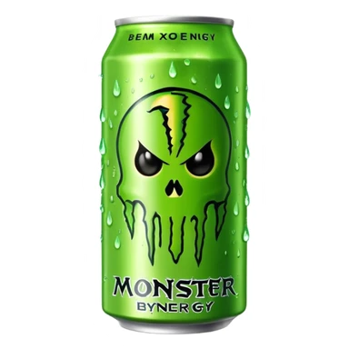Monster energy drink sticker
