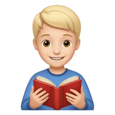 Storybook with kid sticker