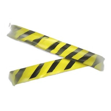 caution tape sticker