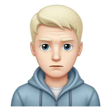 Cold man who is mogging sticker