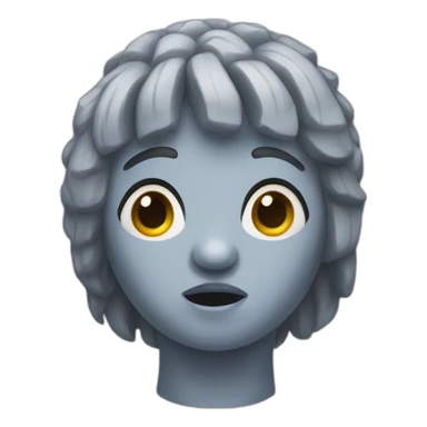 Asian weeping angel sticker