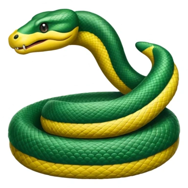 realistic anaconda sticker