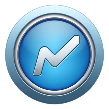 BLUE tick badge of Instagram  sticker