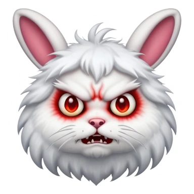 Exorcist demons rabbit sticker