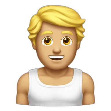 trump-baño-de-oro sticker