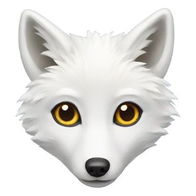 arctic fox sticker