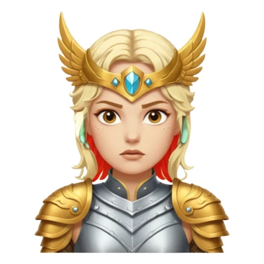 Valkyrie warrior sticker