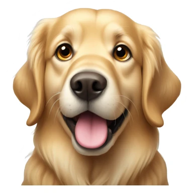 5 year old intelligent golden retriever sticker