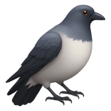 Crow Dove sticker