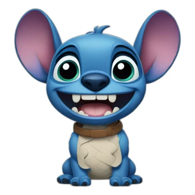 Stitch from disney movie  sticker