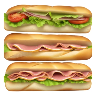 baguette sandwhich sticker