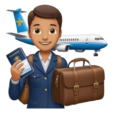 glob ,pass port, , travel bag , plane sticker