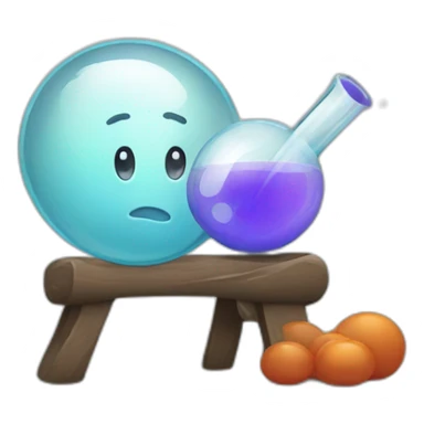 Glass blowing  sticker