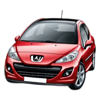 Peugeot 207 RC sticker