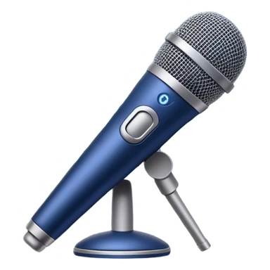 Create a modern, minimalist app icon for 'Elara,' an AI-driven voice journaling app. The icon should symbolize clarity, reflection, and ease of mind. Use soft, calming colors like deep blue, teal, or lavender. Incorporate a subtle microphone or soundwave to represent voice journaling, combined with a gentle, glowing notification or call symbol to signify the scheduled 'call' feature. The design should be simple, elegant, and evoke a sense of mental relief and effortless journaling. sticker