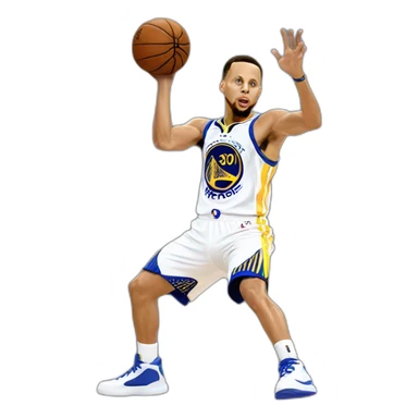 Stephen curry shooting sticker