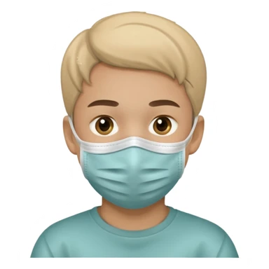 facemask beauty boy sticker