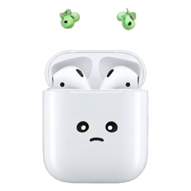 AirPods Max with bow sticker