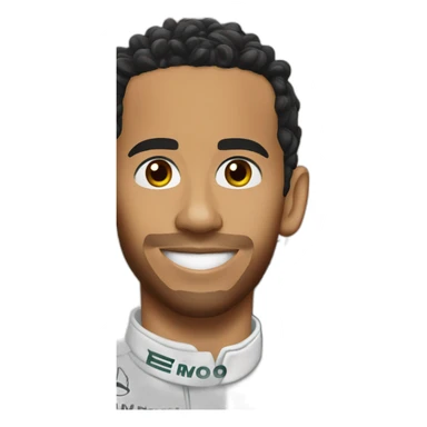 lewis hamilton and F1 w11 car sticker