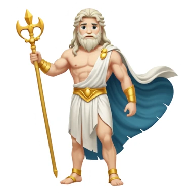 fullbody god zeus sticker