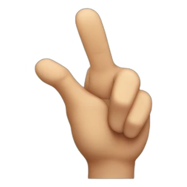 finger pointing towards viewer sticker