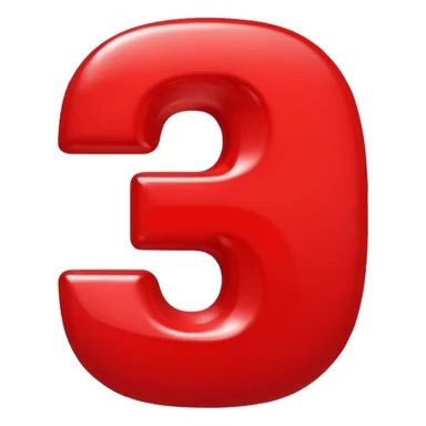 red numbers "2023" sticker