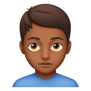 brown skin giro side eye sticker