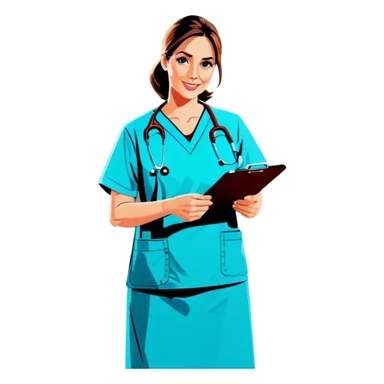 Nurse sticker