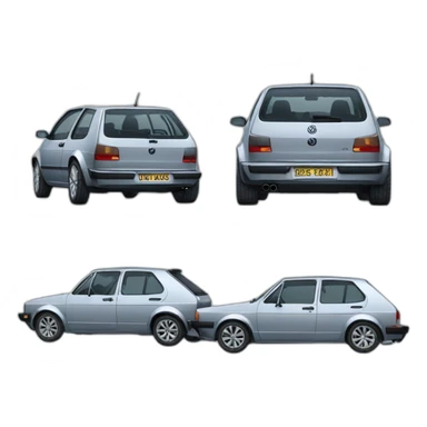Volkswagen Golf 8 sticker