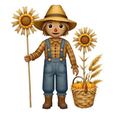 scarecrow sticker