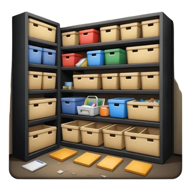 storage room sticker