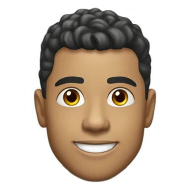 Ronaldo in africa sticker