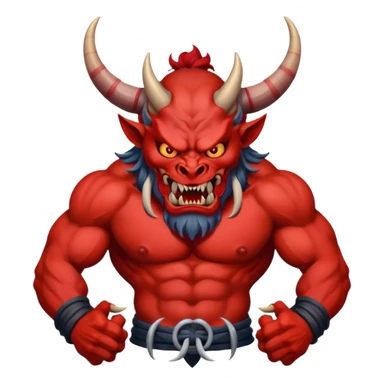 demonio japones sticker