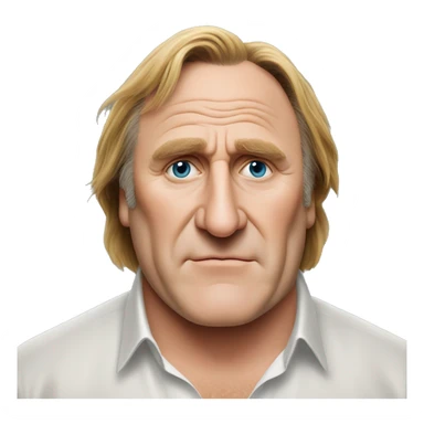 Gerard Depardieu sticker