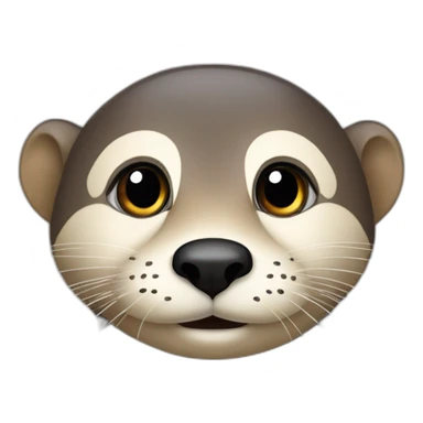 Loutre qui fait de la voile avec Eric Zemmour  sticker