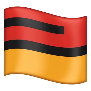 German empire flag png sticker