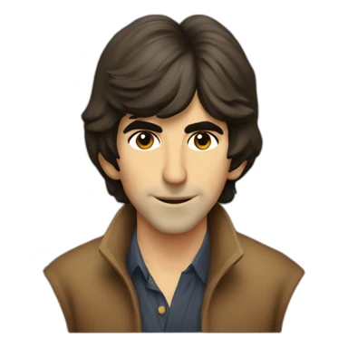 prompt-Young-George Harrison sticker