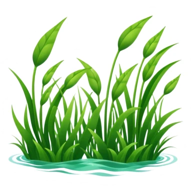 seagrass meadow sticker