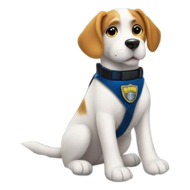 Sky, Chase, and rubble ￼ sticker